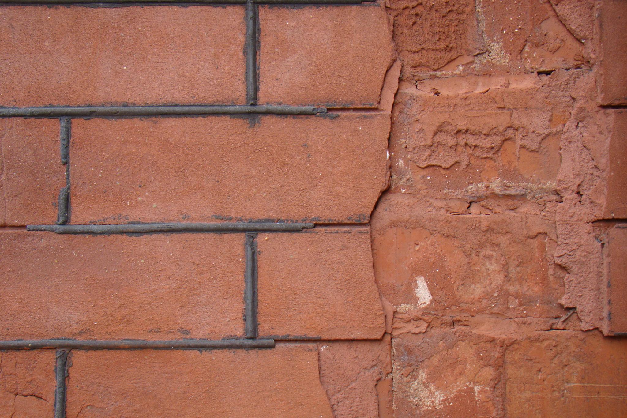 Parged brick, Martin-Mitchell Mansion
