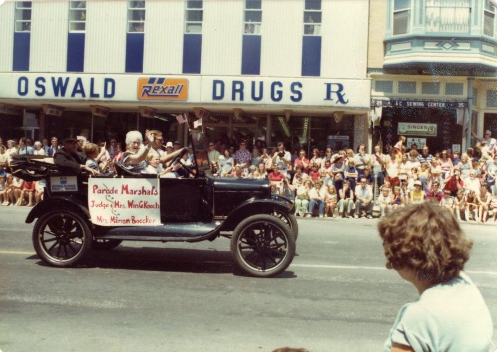 Photograph of parade