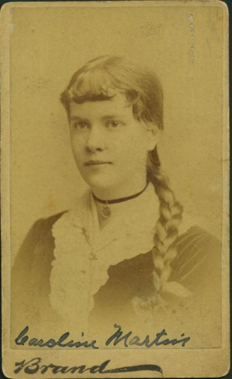 Caroline Martin, circa 1880s